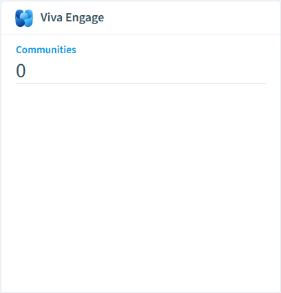 Viva Engage inventory card in Rencore